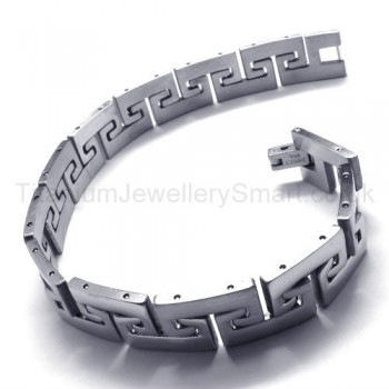 Titanium Tightly Coupled Link Bracelet 18356