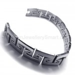 Titanium Tightly Coupled Link Bracelet 18356