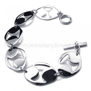 Fashion Cute Women's Titanium Bracelet 18373