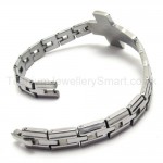 Titanium Cross ID Bracelet 18512