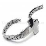 Titanium Cross ID Bracelet 18512