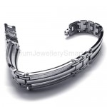 Titanium Mens Open Link Bracelet 18622