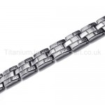 Great Wall Series Mens Titanium Bracelet 18629