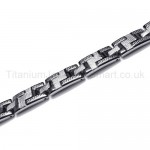 Great Wall Series Titanium Lovers Bracelet 18630