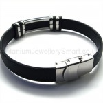 Titanium Leather Five-pointed Star Bracelet 18800