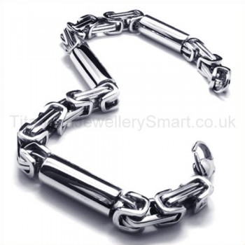 Titanium Column Link Bracelet 18831