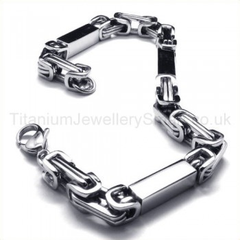 Titanium Square Columns Bracelet 18832