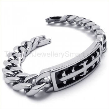 Mes Lovers Titanium ID Bracelet 18870