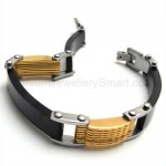 Titanium Three-tone Bracelet 18927