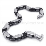 Titanium Two parts Interlinked Bracelet 19203