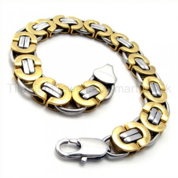 Gold Cute Titanium Bracelet 19259