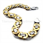 Gold Cute Titanium Bracelet 19259