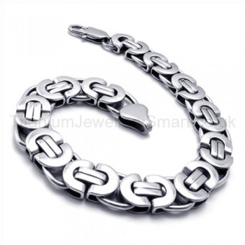 Silver Cute Titanium Bracelet 19261