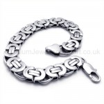 Silver Cute Titanium Bracelet 19261