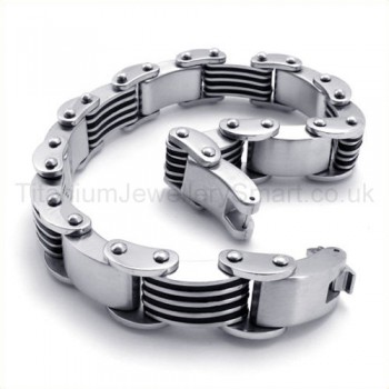 Cool Mens Titanium Bracelet 19268