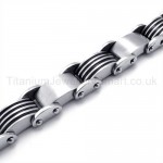 Cool Mens Titanium Bracelet 19268