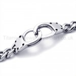Titanium Handcuffs Bracelet 19352