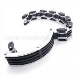 Black Titanium Multi-Layer Bracelet 19427