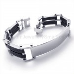 Titanium Engravable Men's ID Bracelet 19436