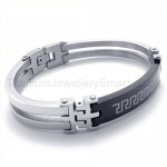 Fashion Polished Titanium Bracelet 19465