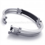 Fashion Polished Titanium Bracelet 19465