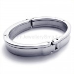 Mens Titanium Open Bracelet 19468