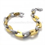 Titanium Two-tone U-LIink Bracelet 19551