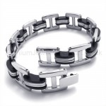 Titanium Double H-link Bracelet 19784