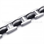Titanium Double H-link Bracelet 19784