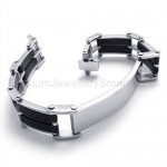 Great Wall Patterns Titanium Men's Bracelet 19785