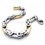 Gold Mens Supreme Stylish Titanium Bracelet 19790