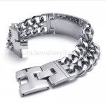 Fashion Mens Titanium Scriptures Bracelet 20023