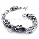 Chinese Dragon Titanium Bracelet 20128