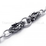 Chinese Dragon Titanium Bracelet 20128