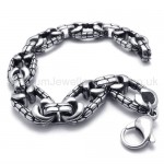 Mens Retro Titanium Magnetic Bracelet 20150