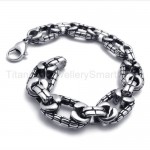 Mens Retro Titanium Magnetic Bracelet 20150