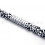 Fashion Titanium BOX Link Bracelet 20216