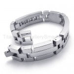 Stylish Mens Great Wall Titanium Bracelet 20270