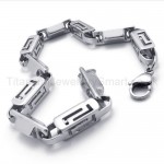 Titanium Hollow Box Link Bracelet 20275