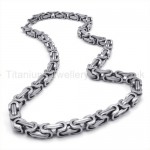 Fashion Mens Titanium Necklace 19210