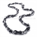 Black Keys Titanium Necklace 19561