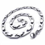 Sheets Link Titanium Necklace 19791