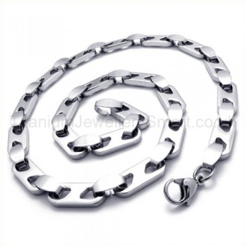 Sheets Link Titanium Necklace 19791