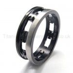 Hollowed Titanium Ring 16167