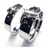 Lovers Titanium ring 16222