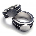 Twisted Rope Titanium Ring 16240