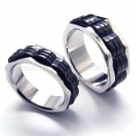 Black Titanium Ring 16344