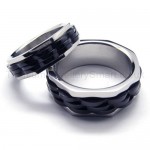 Black Titanium Ring 16344