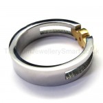 Diamond Titanium Ring 18436