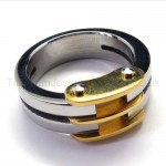 Two Loops Titanium Ring 18437